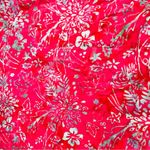 Island beach tie dye style sleeveless midi beach dress coverup tropical LG Red Photo 1