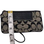 Coach Y2K  Black Gray Signature Canvas Wristlet Photo 5