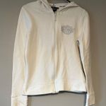 Harley Davidson Off White Sweatshirt Women’s Rhinestone Size M Photo 0