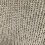 White Birch Waffle Knit Top Peasant Balloon Sleeves Size Small NWT Boho Indie Photo 3