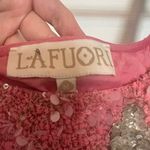 NEW LA FUORI Fleur Oasis Mini Dress in Pink Ombre Size M Photo 9