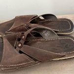 Merrell  sundial leather women’s sandals slip ons brown boho summer beach neutral Photo 2