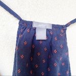 Aerie  Navy Notch V-Neck Pattern Tank Size Small Photo 4