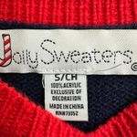 Jolly Sweaters Ugly Christmas Sweater 3D Hunting Santa Size Small Blue Photo 4