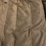 Eddie Bauer 650 Fill Premium Goose Down Green Puffer Parka Jacket Large Tall LT Photo 5