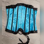 Boutique Turquoise Corset SZ 32 Blue Photo 0