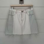PacSun Women’s 27 White Colorblock Mini Skirt Photo 0