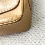 Mark Cross Vintage Tan Leather Rectangular Front Flap Top Zipper Crossbody Bag Photo 20