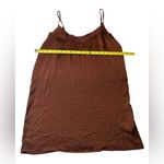 Aeropostale NWT Vintage  Chocolate Lace Trim Slip Dress Photo 8