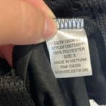 Trixxi Xs black mini dress crochet overlay lined mini dress xs black dress fall Photo 6