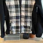 Lauren Ralph Lauren Buffalo Plaid Full Zip Polar Fleece Sweatshirt, M Black Size M Photo 2
