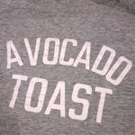 Haoduoyi Avocado toast medium gray T-shirt Photo 2