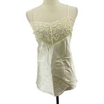Woman Within Vintage   Camisole Ivory Satin Lace Size 52 Photo 7