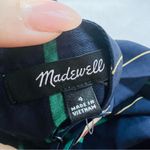 Madewell  The Layton Midi Slip Dress Navy Blue Stripped - Fresh Blueberry - 4 NWT Photo 6