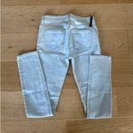 Helmut Lang Helmut - Skinny Jeans in Light Wash Blue Photo 4