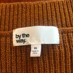 by the way. Revolve Mira Distressed Sweater Rust Mustard Gold Photo 4