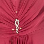 Ever Pretty  V-Neck High Low Chiffon Evening Party Dress Size US 6 Burgundy Photo 8