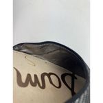 Sam Edelman * Okala Ankle Strap Heel Womens Size 8.5 Black Leather Gold Textured Photo 10