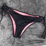 PINK - Victoria's Secret Black Bikini Bottom Photo 0