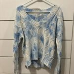 Anthropologie 27 Miles Blue & White Sweater Photo 1
