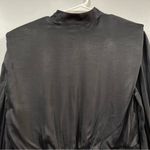 Farm Rio  Black Heart Cutout Satin Dress XS Photo 6