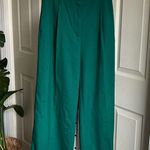 ZARA  Hunter Green Women’s Straight Leg Trousers Size Extra Small Photo 0