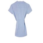 Brandy Melville  Blue Plaid Leanne Dress Flannel Short Sleeve One Size Fits Most Photo 7