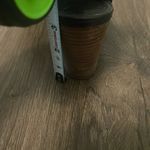 UGG Women’s  Black Textured Peep Toe 3.5 Inch Heeled Sandals, Size 7 Photo 4