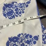 Haptics by Holly Harper Womens 2x Blue‎ White Floral Kimono Rayon Coastal Photo 12