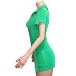 With Jean WITH JÉAN Alexa Mini Dress, Juicy Green, XS Photo 10