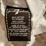 7 For All Mankind White Cropped Jeans Photo 3