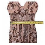 Pretty Little Thing Dress Womens 0 Pink Sequin Bodycon Mini Cocktail Party Event Photo 5