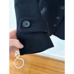 Katherine Hooker Hendre Jacket Black Merino Cashmere Blend Size 2 Photo 5