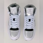 Champion High-Top Women’s Sneakers in White and Black and Grey Size 8.5 Photo 2
