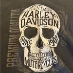 Harley Davidson Harley-Davidson Shirt Women’s Plus Size  Black Skull  Graphic Tee Made In USA Photo 1