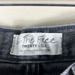 Free People  Gray Distressed Loving Good Vibrations Denim Shorts Photo 4