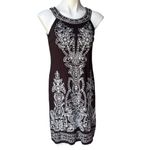 International concepts NWT, Embroidered Sleeveless High Neck Dress, Sz M Photo 2