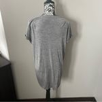 Vince  Womens top short sleeve gray rayon small dressy Photo 5
