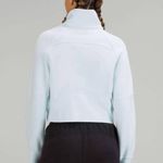 Lululemon Powder Blue Scuba Oversized Half-Zip Funnel Neck Photo 3