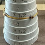 Two Tone Amber Silver & Gold Bracelet Photo 1