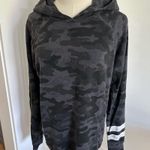 Sundry  Soft Camo Stripe Sleeve Hoodie - size 2 Photo 1