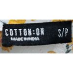 Cotton On Floral Cami Tank Top Yellow Daisy Print Spaghetti Strap Summer S/P Photo 2