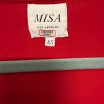 MISA Los Angeles Misa Anthropologie Los Angeles Teget Maxi Dress Red Sexy Size XS Photo 6