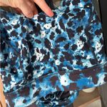 FP Movement Tank sports bra open back Free People animal print Ashford Twilight Blue Size M Photo 7