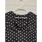 J.Crew ‎ Collection 100% Silk Star Print Dress Sz 6 USA 4th Of July Patriotic Photo 4