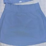 Alo Yoga Seashell blue ALO Crop shirt and Skirt  Photo 3