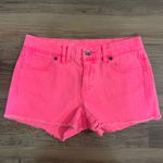 Madewell Hot Pink Denim Shorts Size 24 Photo 1