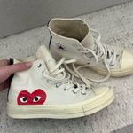 Comme des Garçons Comme de garçons heart converse collab in size women’s 6 men’s 4  Photo 1