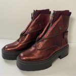 Sam Edelman New  Linds Bordeaux Zip Boots Photo 1