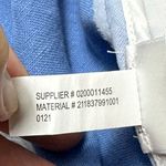 Polo Ralph Lauren single breasted linen Chambray Blue blazer sz 0 Photo 24